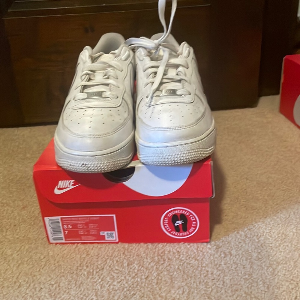 Nike air forces. Boys size 7
